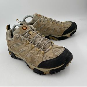 Merrell Women’s MOAB Ventilator Vibram Taupe Shoes Sneakers - Size 10